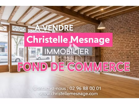 vente commerce 100 m² dinan (22100)