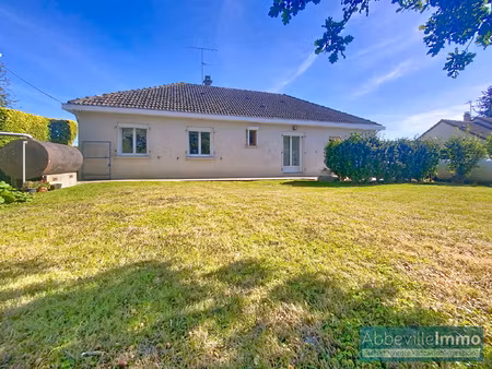 achat maison 4 pièces 103m² oneux 80135