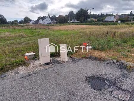 vente terrain 609 m² pleuven (29170)