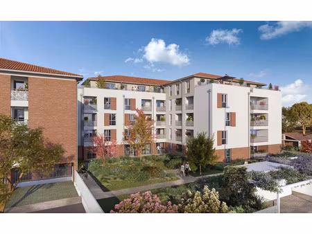 vente appartement 2 pièces 45 m² quint-fonsegrives (31130)