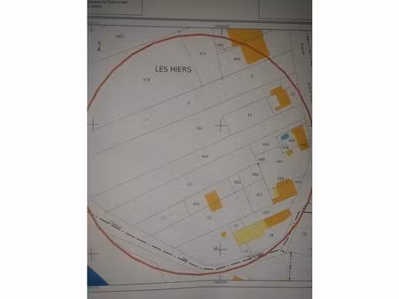 vente terrain 2406 m² virecourt (54290)