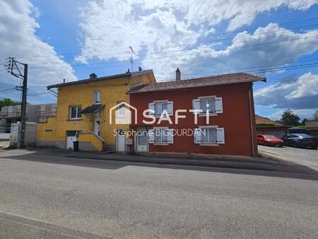 2 maisons accollées  louées  243m²  voujeaucourt
