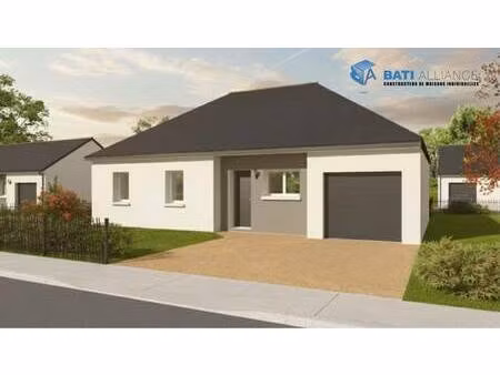 terrain avec maison neuve à vendre
