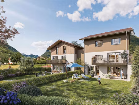 vente programme neuf t2  t3  t4 45 à 84 m² saint-ferréol (74210)