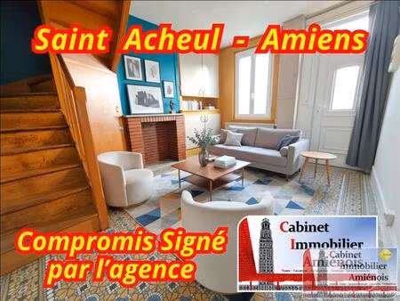 vente maison 5 pièces 58 m² amiens (80090)