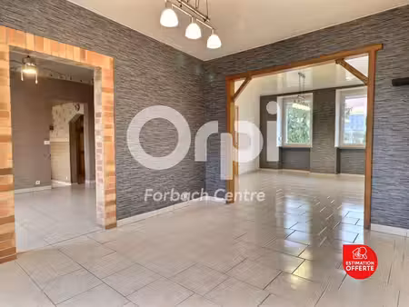 orpi forbach centre – maison de village à farschviller de 117 m²  6 pièces dont 3 chambres