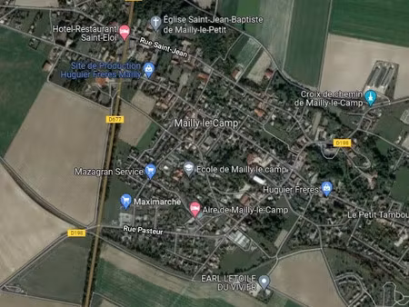 vente terrain 680 m² à mailly-le-camp (10230)  17 000 €