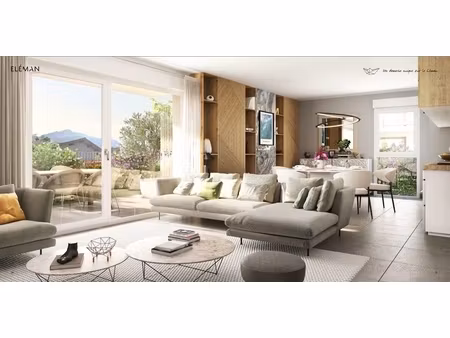 appartement à vendre 4 pièces duplex excenevex (74)