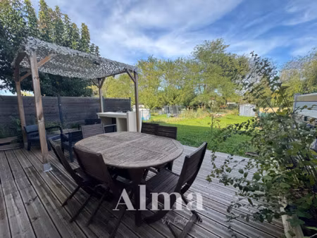 maison t4 de 78 06m2 avec jardin  cepet 31620