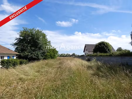 vente terrain 2190 m² à chazey-sur-ain (01150)  159 000 €