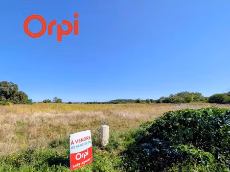 vente terrain à batir 1437 m² à saint-just-luzac (17320)  165 000 €