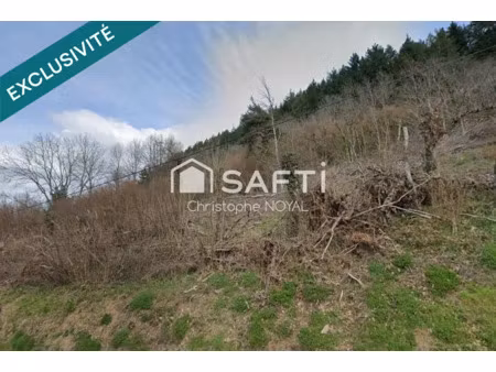 vente terrain 2150 m² à thiers (63300)  39 500 €