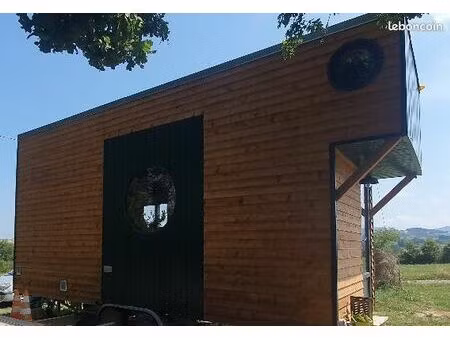 a vendre tiny house autonome et équipée
