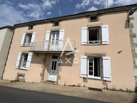 vente maison mauleon  104m² 4 pièces 129 900€ deux-sèvres