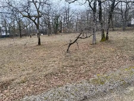 vente : terrain de 1 420 m² à 20 mn de brive(gignac46)
