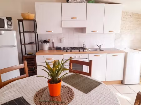 location meublée maison 2 pièces 35 m² à salles-sur-mer (17220)  530 €