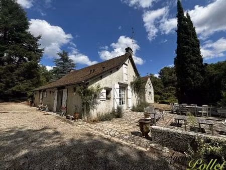 propriété 2 34ha  maison  logement d'amis  parc boisé  lande
