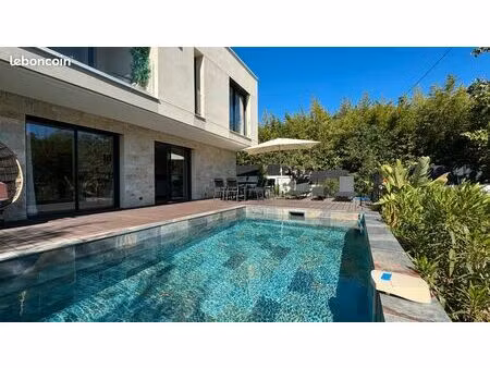 villa californienne meublée neuve avec piscine 6 chambres en suite mougins