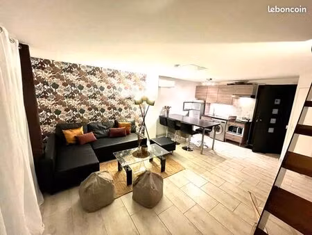 t3 meublé 55 m² avec terrasse et vue dégagée  climatisation – merville