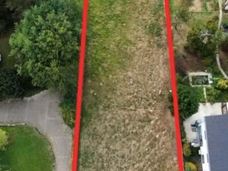 terrain à bâtir pour villa unifamiliale