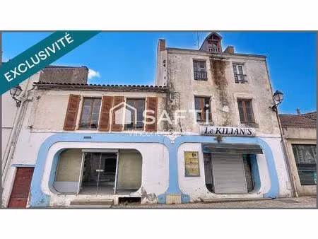 exclusivité - immeuble commercial à rénover en habitation - 185m² -