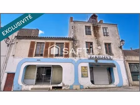 exclusivité - immeuble commercial à rénover en habitation - 185m² - à champs st pere