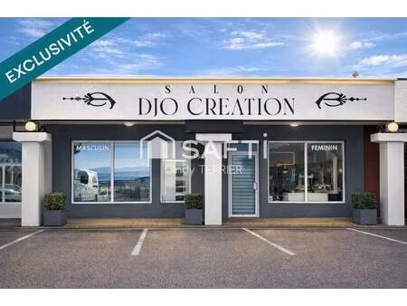 fonds de commerce – salon de coiffure 100 m² avec équipe en place