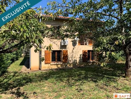 maison t5 170m² habitable avec jardin et garage