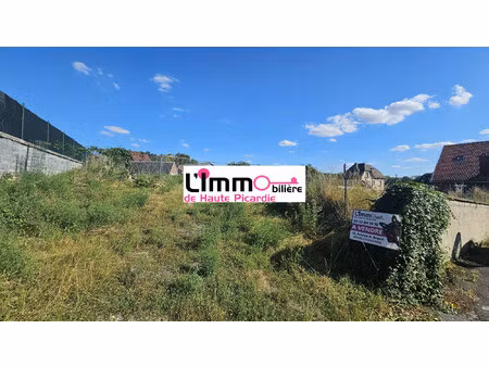 vente terrain constructible 746 m² à cappy (80340) | façade 3