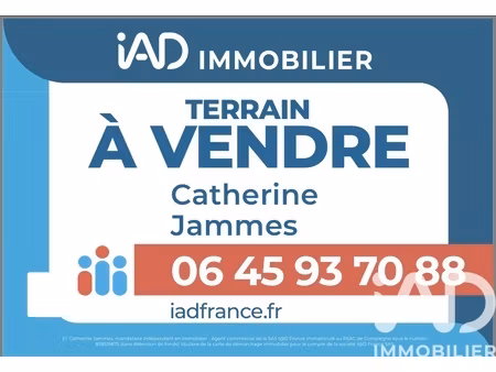 vente terrain à bâtir 614 m²