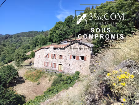 propriété en pierre de 195m2 habitables et toutes ses dépendances sur 2 5 hectares