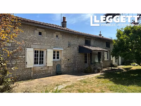 achat maison 3 pièces 82m² champniers 86400