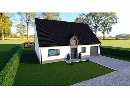 vente maison neuve 5 pièces 130 m² à bellignies (59570)  265 000 €