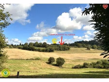 terrain constructible superbe vue