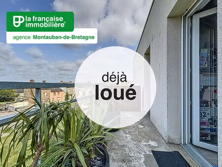 déjà loué - appartement - plein centre - irodouër - 3 pièces