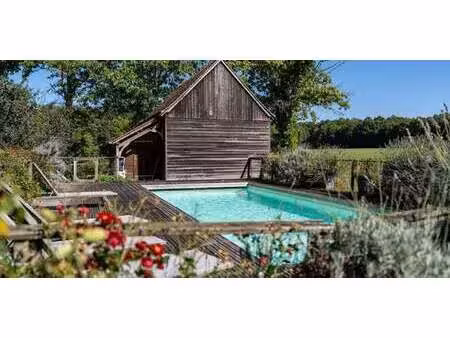 maison avec piscine et jardin lavaré (72)