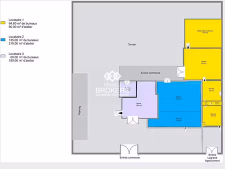 local activite stockage 770m² orleans