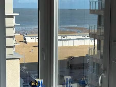 au coeur du zoute avec vue latérale mer