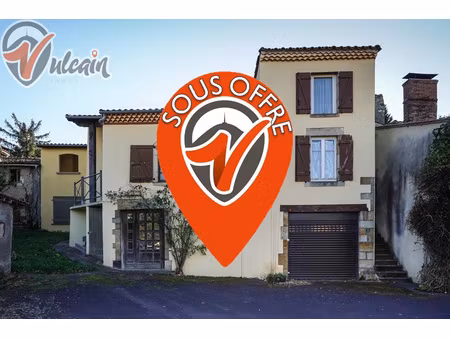 maison de bourg avec terrasse et garage