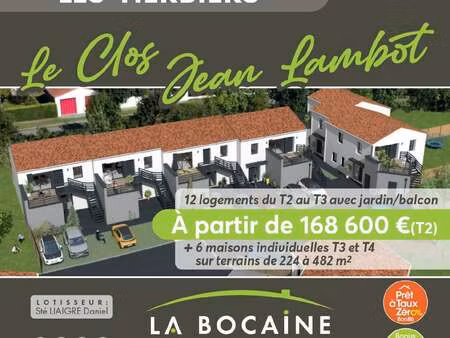 vente programme neuf appartement aux herbiers (85500) : à vendre appartement / les herbier