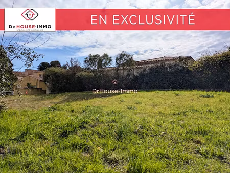 vente terrain 548 m² à montpellier (34000)  310 000 €