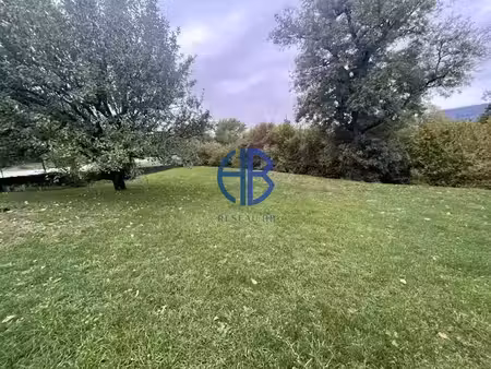vente terrain 880 m² à montalieu-vercieu (38390)  85 000 €