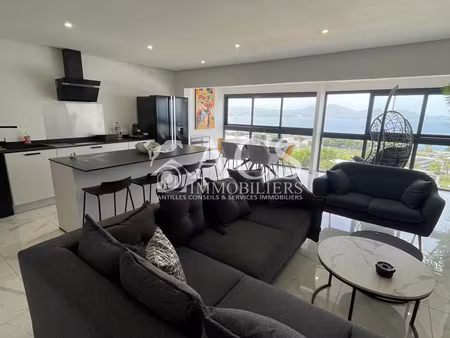 superbe f5 meublé de standing 120m2 avec parking-fort de fra