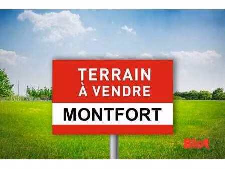 vente terrain à montfort-sur-meu (35160) : à vendre / 405m² montfort-sur-meu