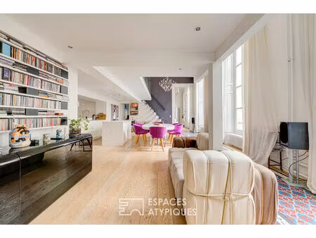 appartement rénové par architecte dans ancien hôtel particulier - drouot-cadet