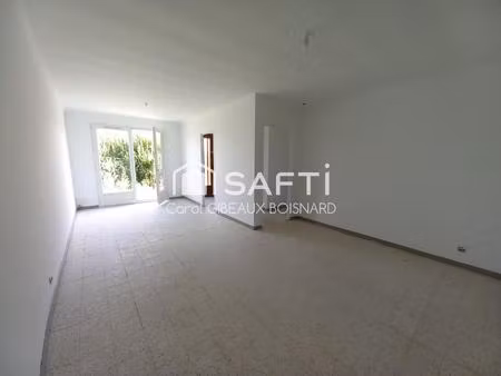 pavillon de plain-pied avec 2 chambres et garage