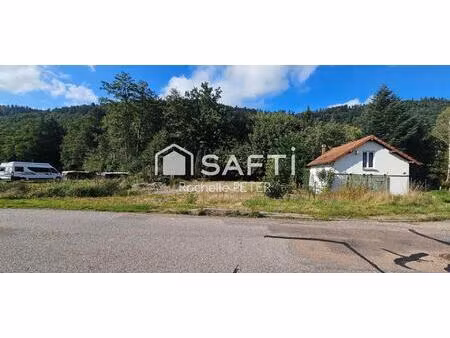 terrain plat et terrassé  prêt à bâtir