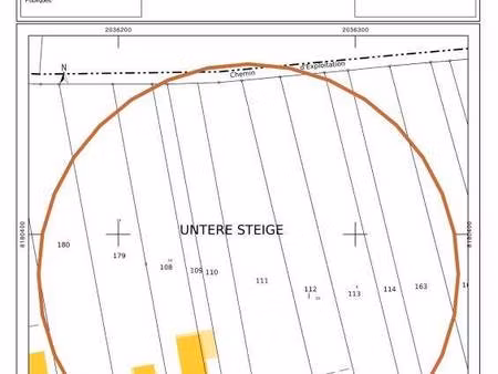 terrain constructible à vendre