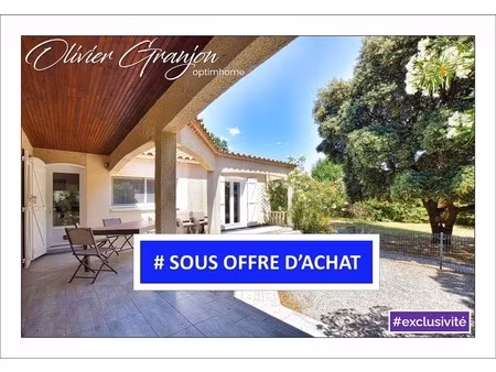 à 30 min de montpellier – propriété d’exception au cœur d’un écrin de verdure !!! sous off