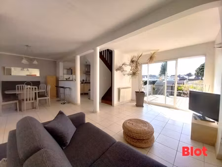 à deux pas du front de mer – maison 3 chambres avec jardin & bureau en mezzanine – saint-n